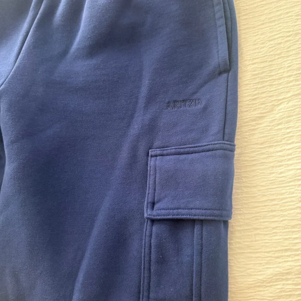 Aritzia Byron Blue Sweatfleece Set - Picture 11 of 12